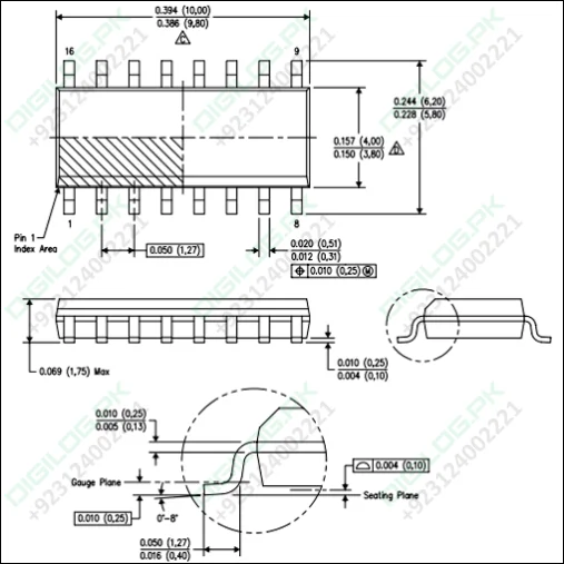 Tl494 Tl494c Sop-16 Pwm Controller