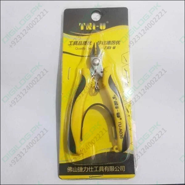 Tni - u Mini Ergonomic Palm Held Smart Locking Pliers
