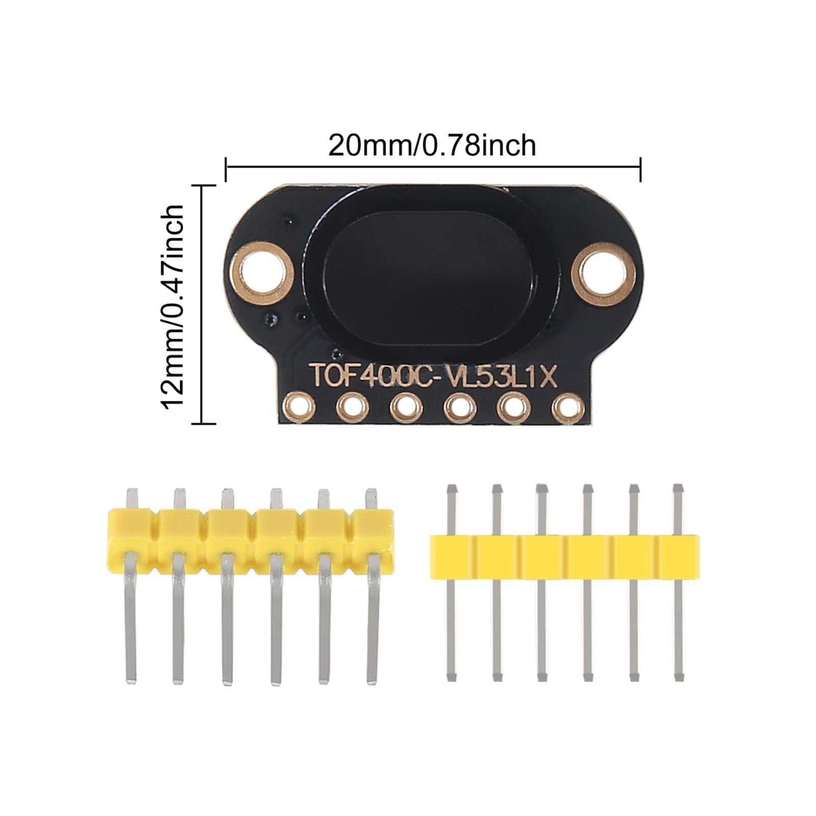 TOF400C VL53L1X 4M Laser Ranging Sensor Module for Arduino