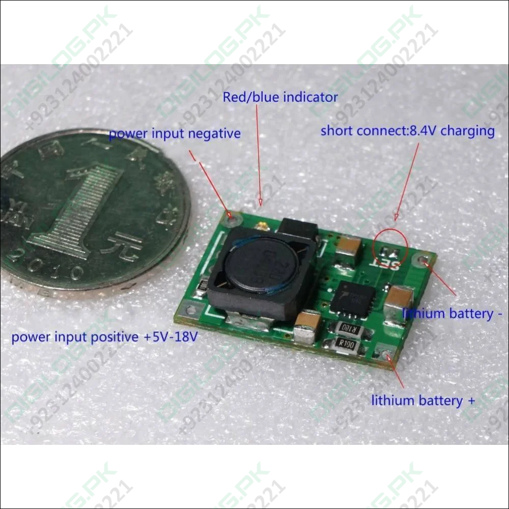 Hw-370 Tp5100 2a Li Ion Battery Charger Module