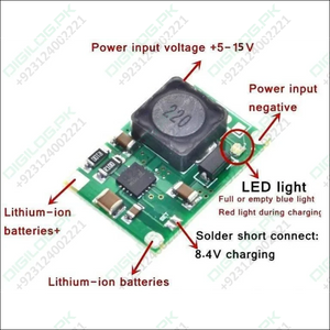 Hw-370 Tp5100 2a Li Ion Battery Charger Module