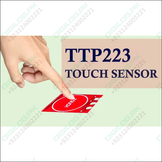 Ttp223 Touch Sensor Module For Arduino And Raspberry Pi