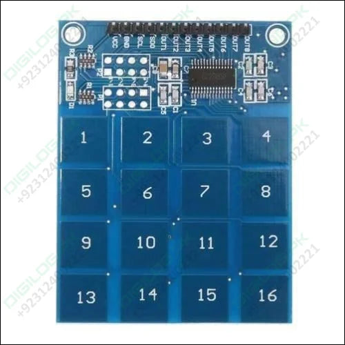 Ttp229 16 Way Capacitive Touch Switch 4x4 Keypad Digital