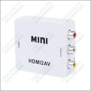 Dell Terabyte Mini Hdmi To Av Up Scaler 1080p Hd Video