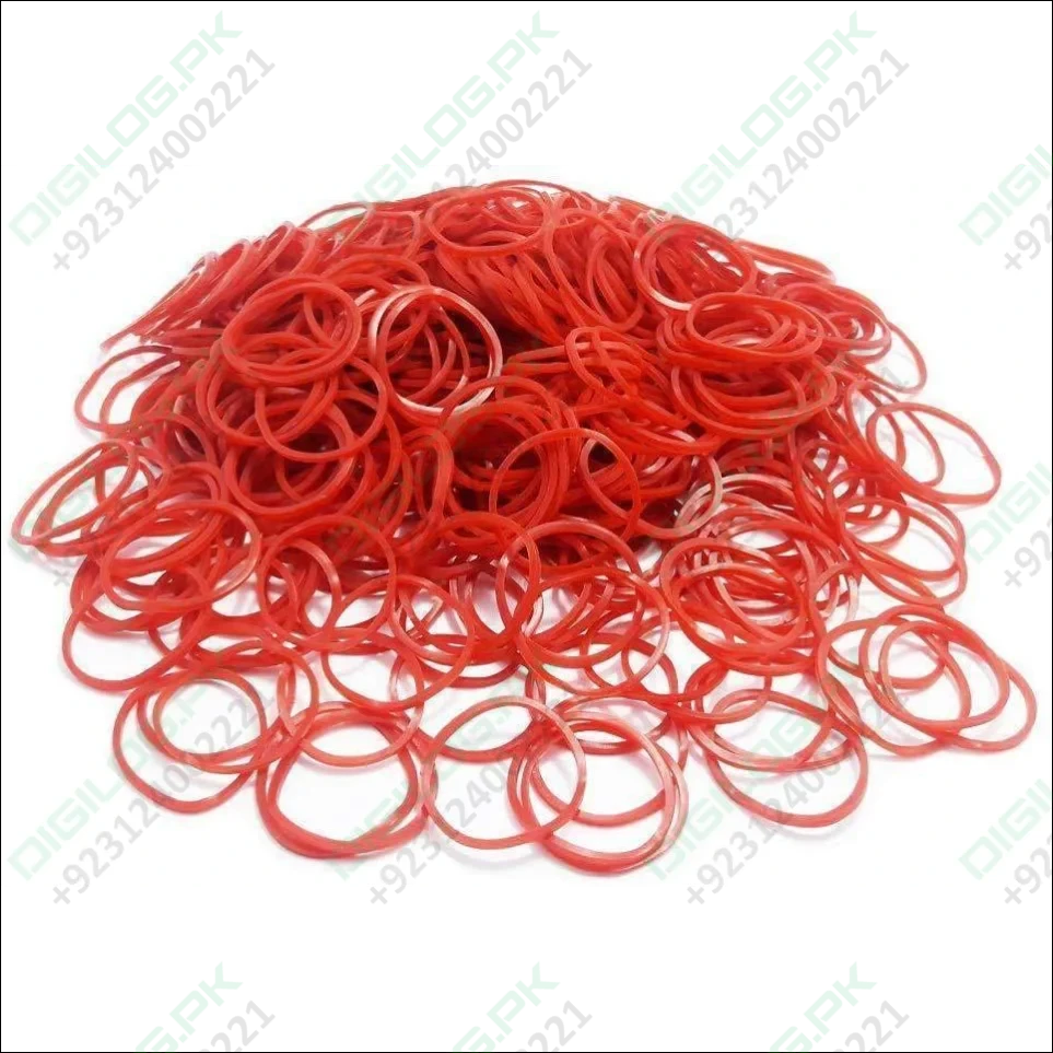 200 Gram - 2.5cm 1 Small Rubber Bands Bulk Elastic Wide