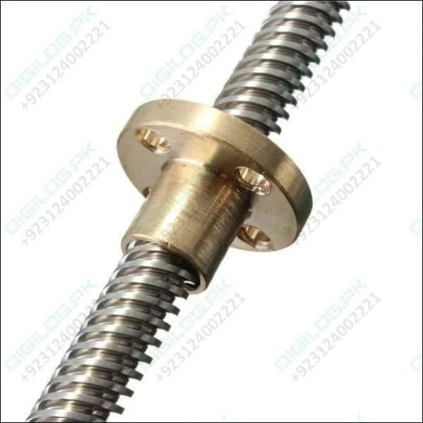 Threaded Rod Lead Screw 8mm 500mm