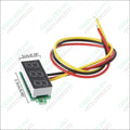 Three Wire 0.28 Inch Led Mini Dc Voltmeter