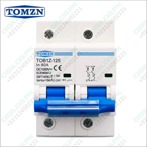 Tomzn 2P DC MCB Circuit Breaker (125A/100A)
