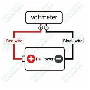 Two Wire 0.28 Inch Led Mini Dc Voltmeter Digital Display