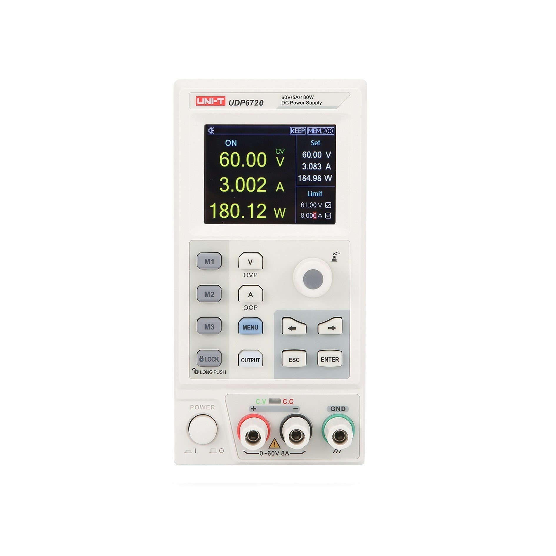 UNI-T UDP6720 programmable DC power supply