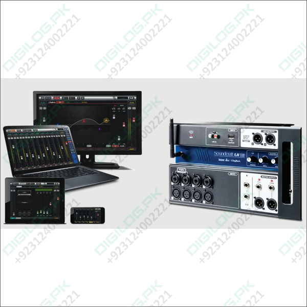 12-channel Digital Mixer With Wireless Control
