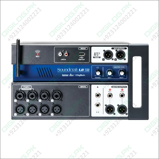 12-channel Digital Mixer With Wireless Control
