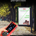 UNI-T LM100G Green Laser Distance Meter – 100 m, ±(2 mm+5×10⁻⁵·D), 515 nm Green Beam, Area / Volume / Pythagoras, Angle Sensor, 2.4" EBTN Display, Rechargeable