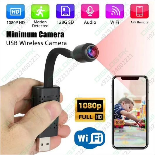 USB GNOOSE NECK WIFI CAMERA APP V380 PRO HD 1080P 2MP