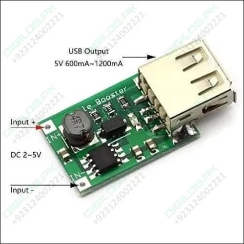 Usb 1200ma Dc 2~5v To 5v Voltage Step Up Boost Module