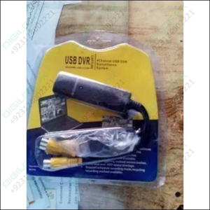 Usb 2.0 Easycap 4 Channel Dvr Cctv Camera Audio Video