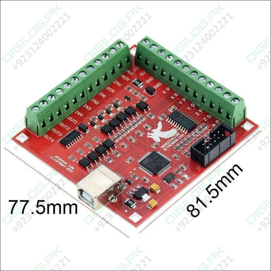 CNC USB MACH3 100Khz Breakout Board 4 Axis Interface Driver