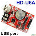 Usb Port Single Double Color Led Display Controller Card Hd