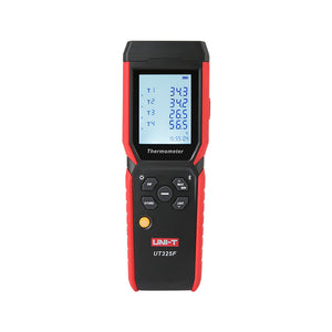 UNI-T UT325F 4-channel thermocouple thermometer front