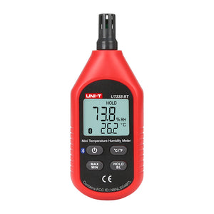 UNI-T UT333BT Bluetooth temperature humidity meter front