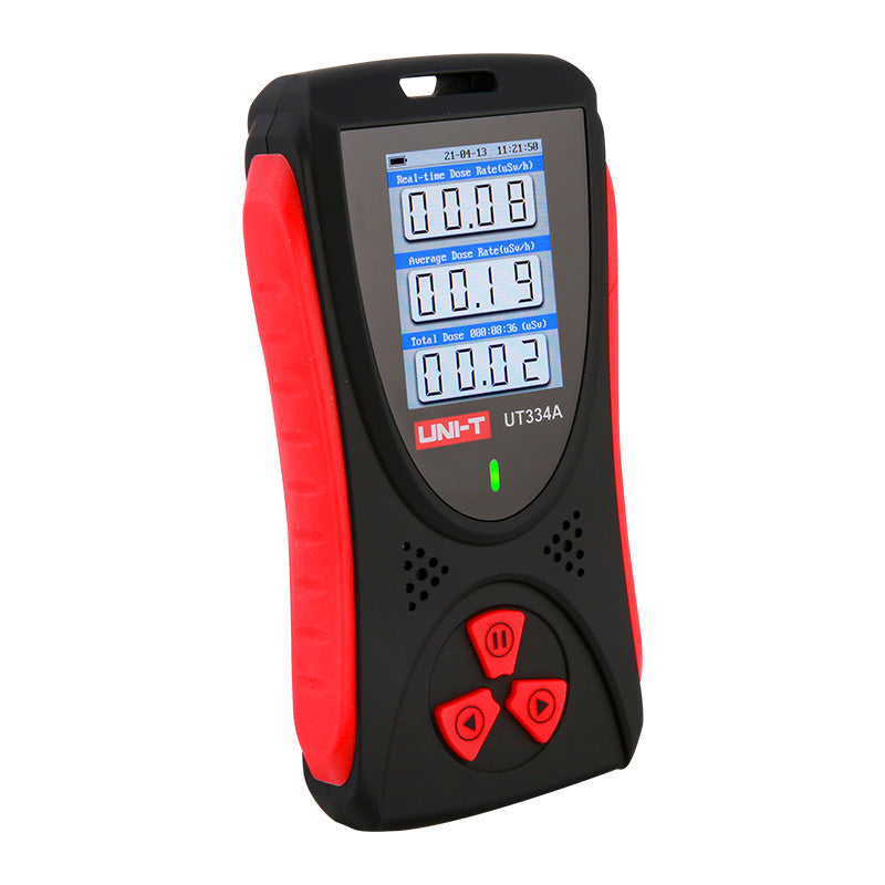 UNI-T UT334A radiation dosimeter USB-C charging