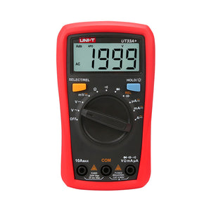 UNI-T UT33A+ palm size digital multimeter front