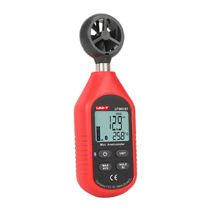 UNI-T UT363 series anemometer in use