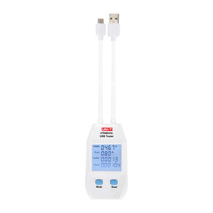 UNI-T UT658DUAL USB tester with Type-A and Type-C connectors