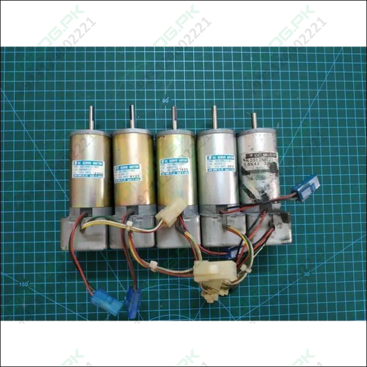 Used Dc Servo Motor With Encoder High Speed 24v