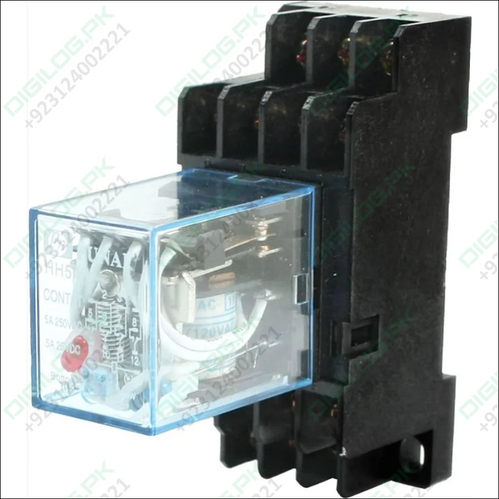 Uxcell HH54P DC 12V Coil 14 Pins Power Relay 4P2T
