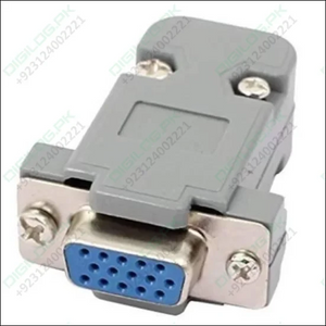 Vga Connector With Cover Type a Female Db - 15