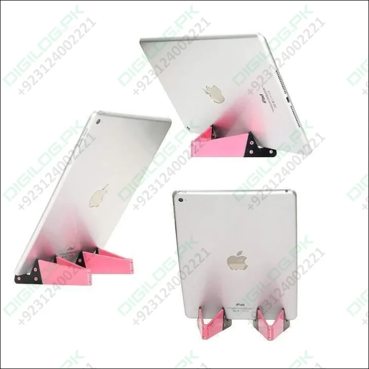 V Shaped Fold Able Universal Mobile Phone Tablet Pc Stand
