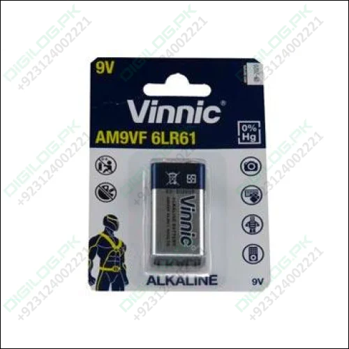 Vinnic Alkaline 9v Battery High Quality Am9vf 6lr61