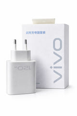 Vivo 120W Type C Fast Charger Super Flash Charge Power Adapter
