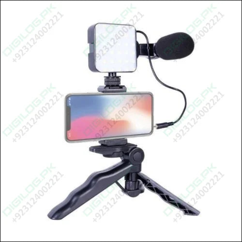 Kd - 49/20 Vlog Kit Vlogging Video Making With Microphone