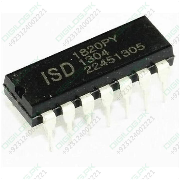 Voice Recording IC ISD1820py DIP14