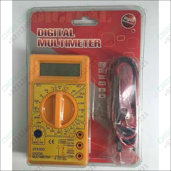 Dt830d Digital Multimeter In Pakistan