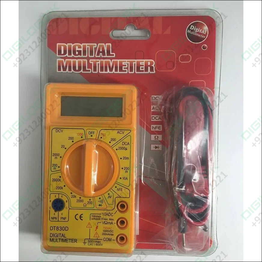 Dt830d Digital Multimeter In Pakistan