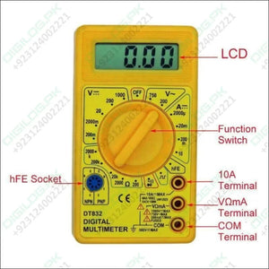 Dt830d Digital Multimeter In Pakistan