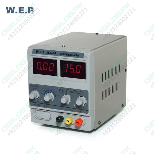 Wep 1502dd Regulated Dc Power Supply