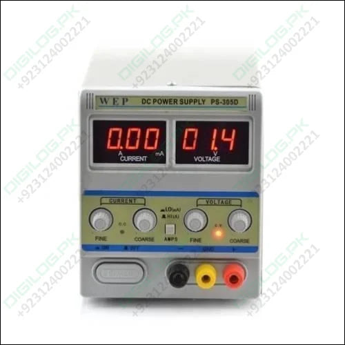 Wep Digital Display Dc Power Supply Ps305d 30v 5a Variable