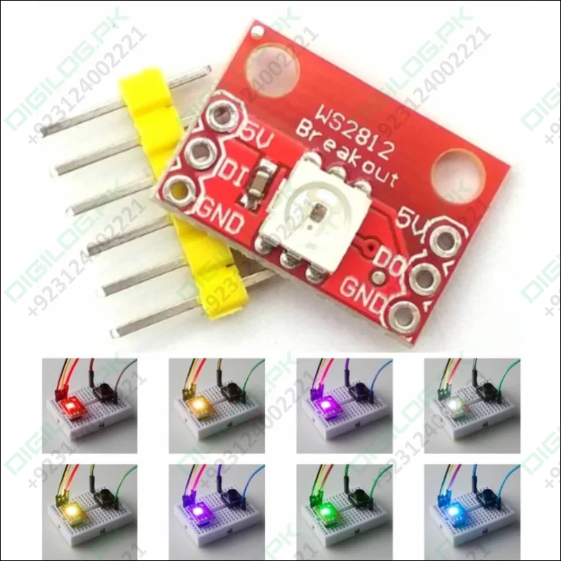 WS2812 RGB LED Breakout Board Module | Smart Addressable