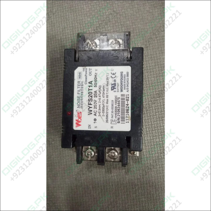 20A 220V WYFS20T1A Electrical Noise Filter In Pakistan