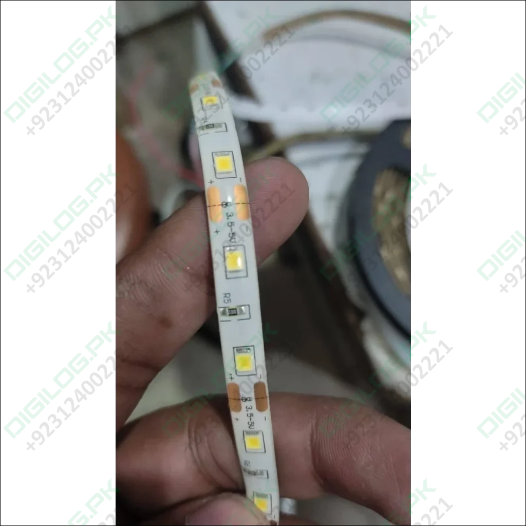 Warm White Color 5v Dc Strip Light Rolls 5 Meter Each