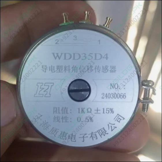 Wdd35d4 1k Ohm 2w Continues Potentiometer Angle Sensor Displacement Sensor Variable Resistor