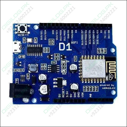 Wemos D1 R1 Wifi Esp8266 Development Board In Pakistan
