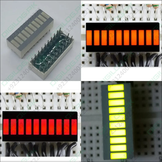 10 Segment Dual Led Light Display Module Bar Graph Ultra