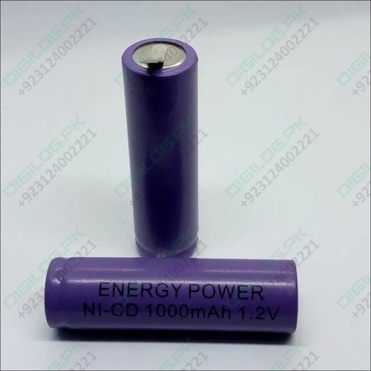 Ni-cd Aa Cell Rechargeable Battery 1000mah 1.2v