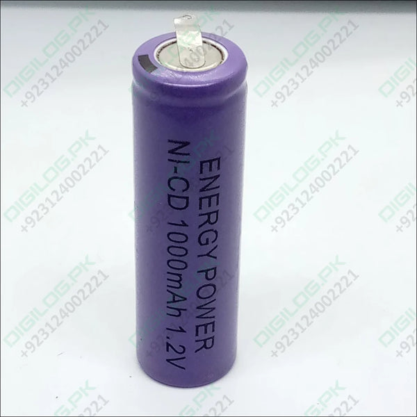 Ni-cd Aa Cell Rechargeable Battery 1000mah 1.2v