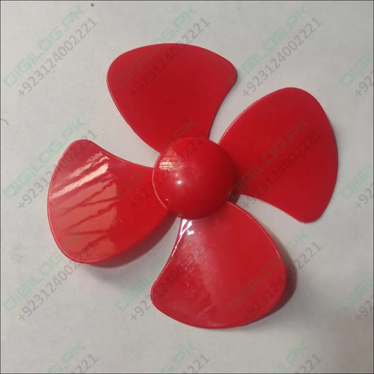 98 Mm 4 Blade Hard Plastic Fan Propeller Wing Par For 3v 5v